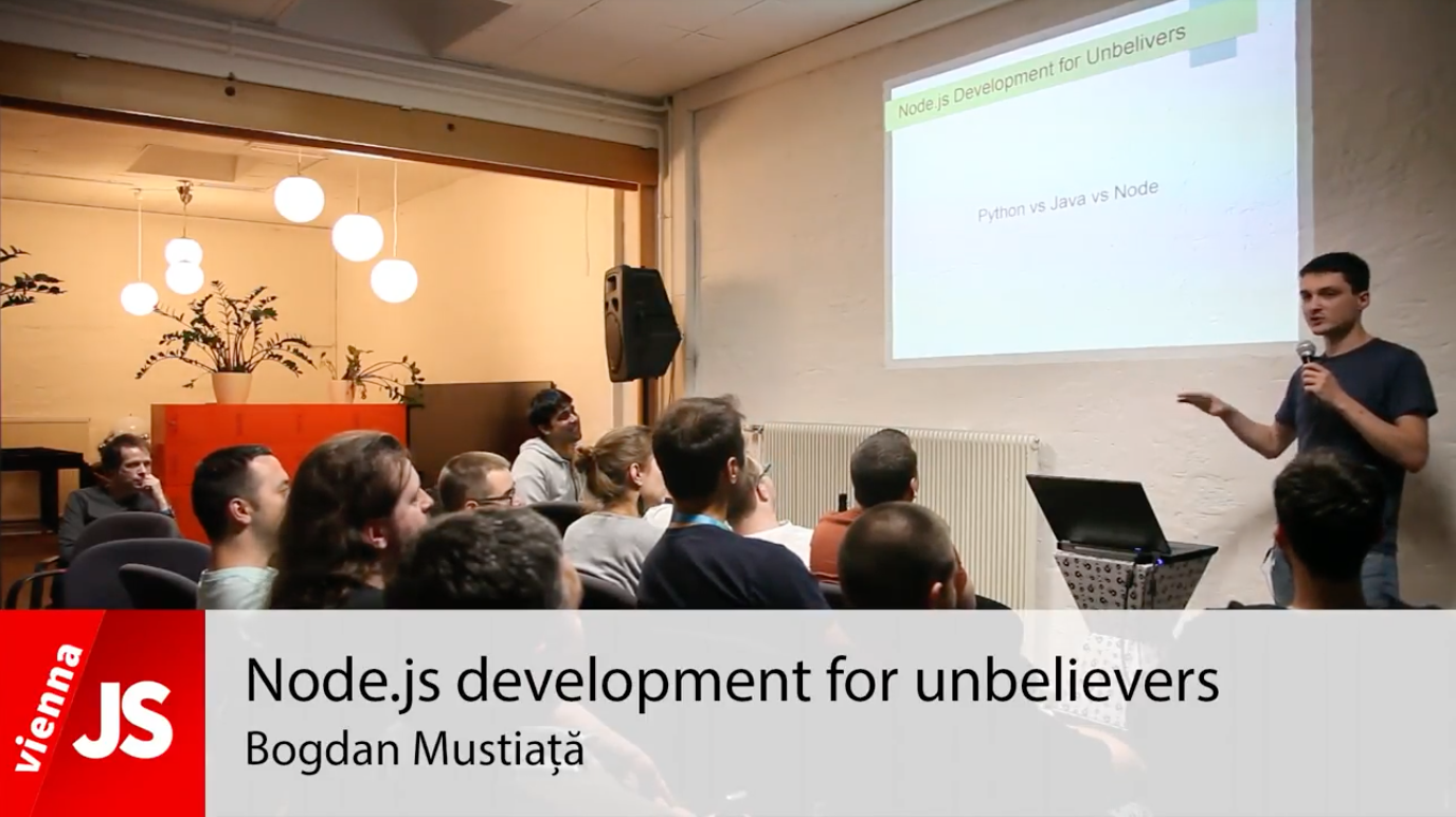 Node.js development for unbelievers