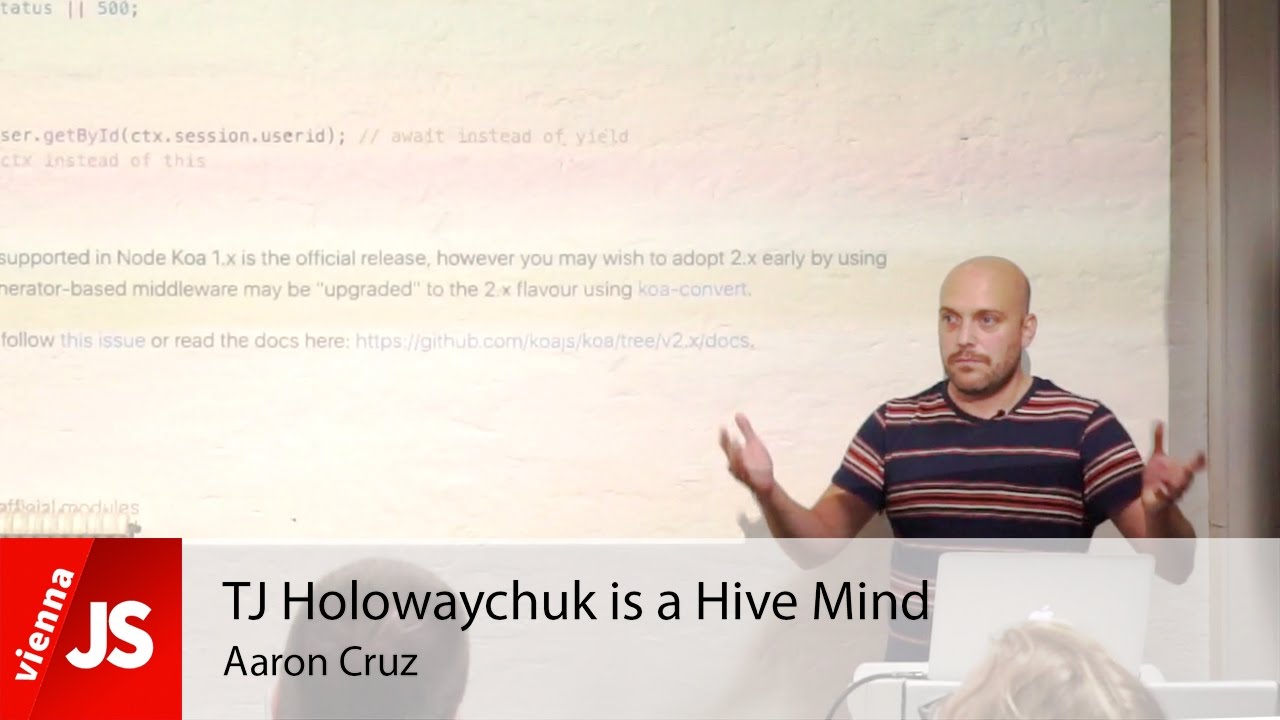 TJ Holowaychuk is a Hive Mind