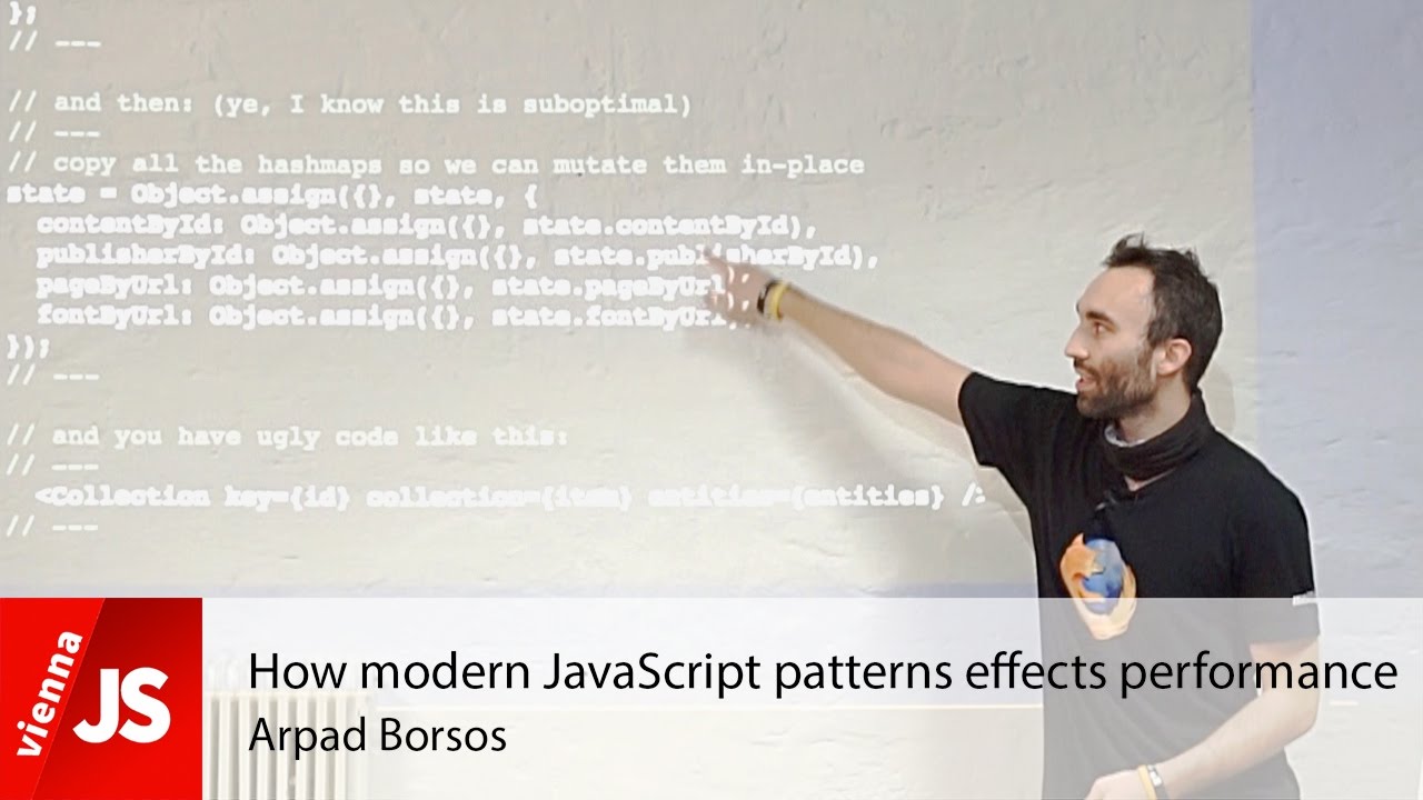 How modern JavaScript patterns affects performance
